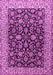 Machine Washable Persian Pink Traditional Rug, wshtr1554pnk