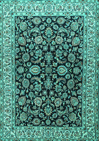 Persian Turquoise Traditional Rug, tr1554turq