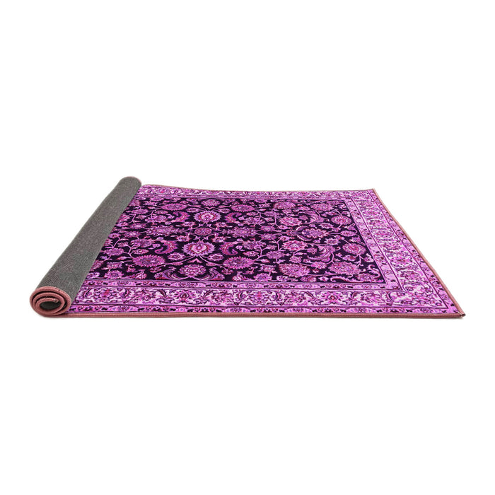 Sideview of Persian Pink Traditional Rug, tr1554pnk