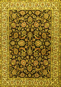 Persian Yellow Traditional Rug, tr1554yw