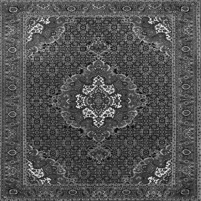 Serging Thickness of Persian Gray Traditional Rug, tr1555gry