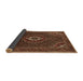 Sideview of Persian Brown Traditional Rug, tr1555brn