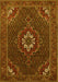 Machine Washable Persian Yellow Traditional Rug, wshtr1555yw