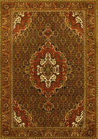 Persian Yellow Traditional Rug, tr1555yw