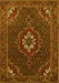 Persian Yellow Traditional Rug, tr1555yw