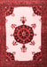 Medallion Red Traditional Area Rugs