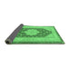 Sideview of Persian Emerald Green Traditional Rug, tr1558emgrn