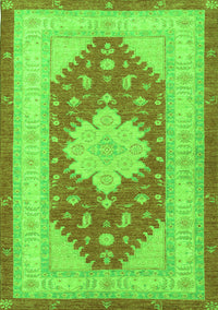 Persian Green Traditional Rug, tr1558grn