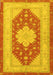 Persian Yellow Traditional Rug, tr1558yw