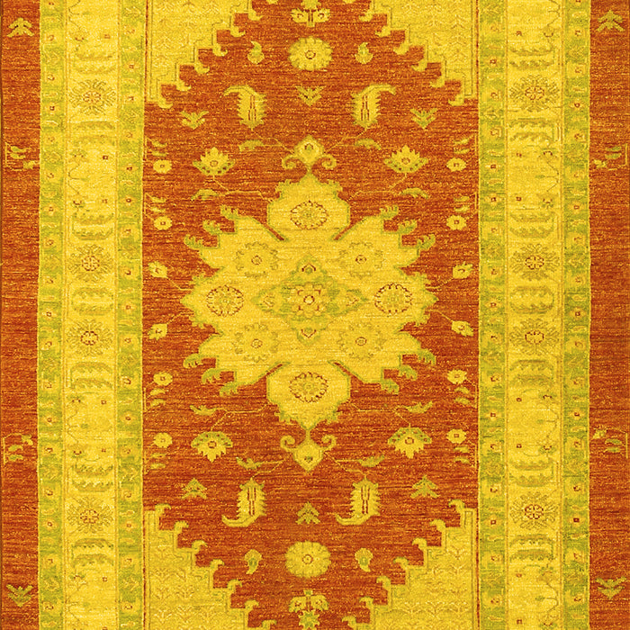 Persian Yellow Traditional Rug, tr1558yw