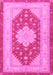 Persian Pink Traditional Rug, tr1558pnk
