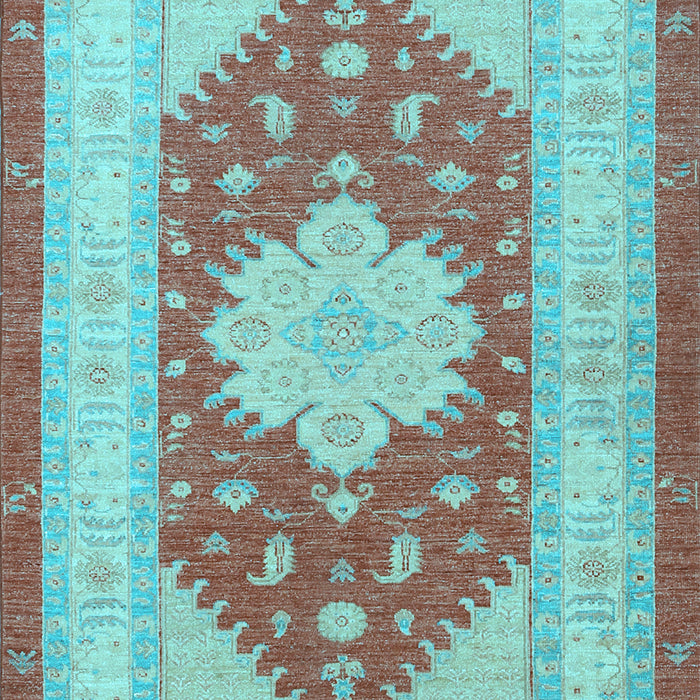 Persian Light Blue Traditional Rug, tr1558lblu