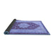 Sideview of Persian Blue Traditional Rug, tr1558blu
