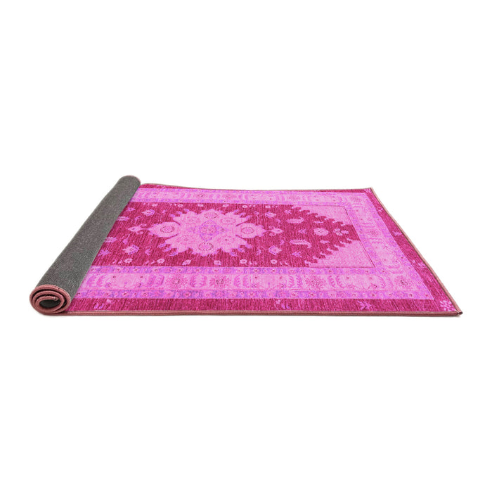 Sideview of Persian Pink Traditional Rug, tr1558pnk