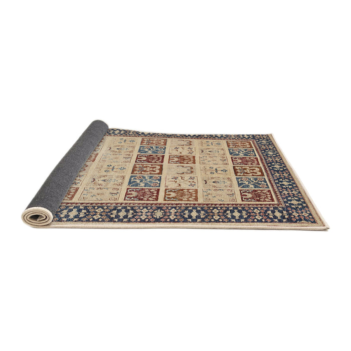 Sideview of Traditional Brown Persian Rug, tr1559