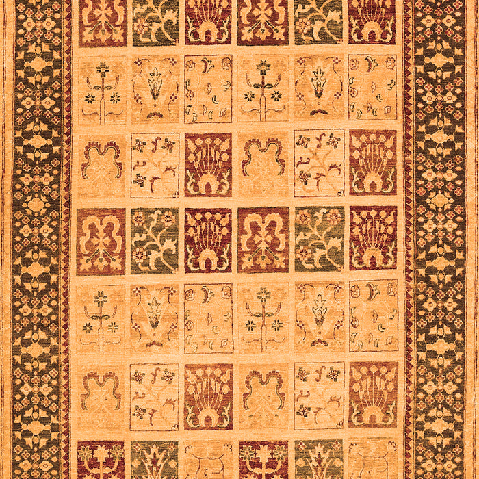Persian Orange Traditional Rug, tr1559org