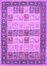 Machine Washable Persian Purple Traditional Area Rugs, wshtr1559pur