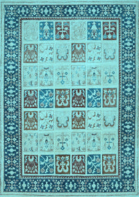 Persian Light Blue Traditional Rug, tr1559lblu