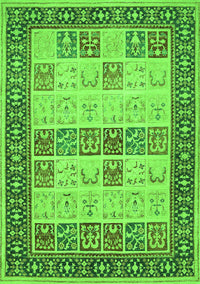 Persian Green Traditional Rug, tr1559grn