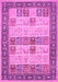 Machine Washable Persian Pink Traditional Rug, wshtr1559pnk