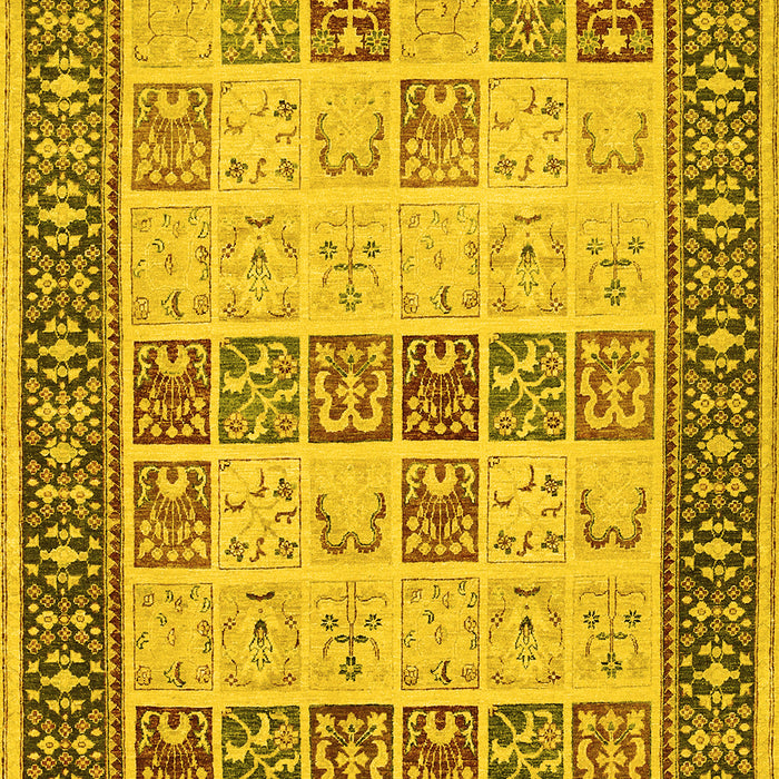 Persian Yellow Traditional Rug, tr1559yw