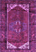 Machine Washable Persian Purple Traditional Area Rugs, wshtr155pur