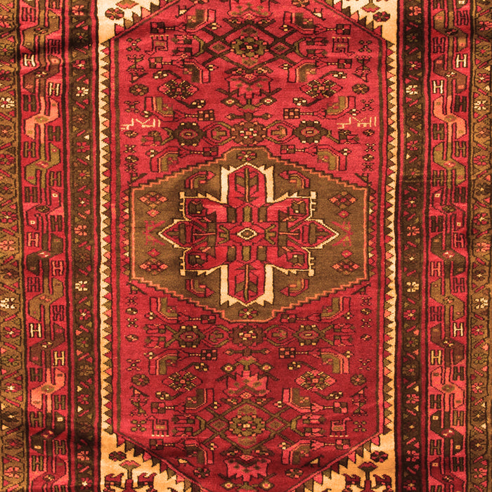 Persian Orange Traditional Rug, tr155org