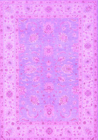 Oriental Purple Traditional Rug, tr1560pur