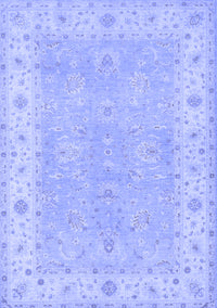 Oriental Blue Traditional Rug, tr1560blu