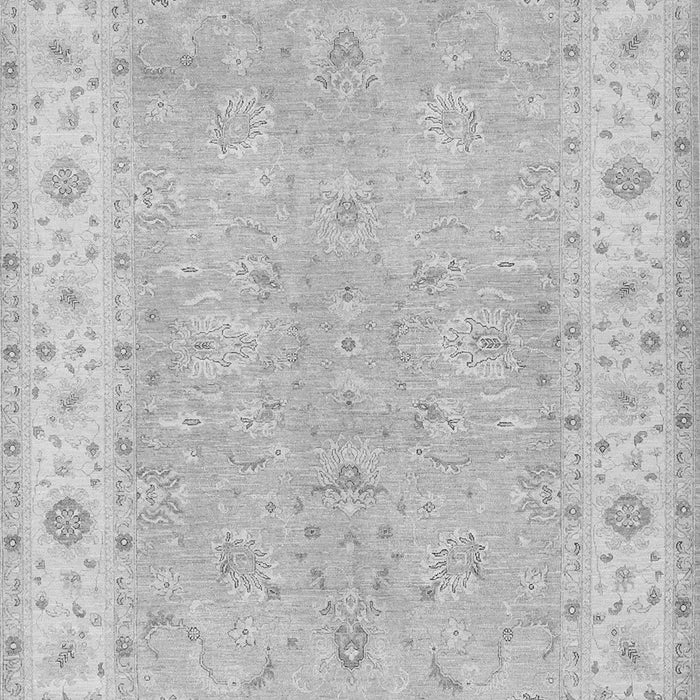 Serging Thickness of Machine Washable Oriental Gray Traditional Rug, wshtr1560gry