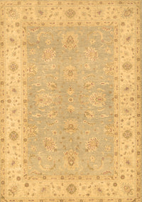 Oriental Brown Traditional Rug, tr1560brn