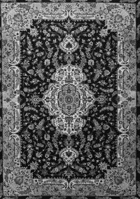 Medallion Gray Traditional Rug, tr1561gry