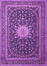 Medallion Purple Traditional Rug, tr1562pur