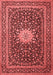 Medallion Red Traditional Area Rugs