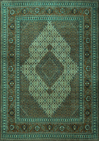 Persian Turquoise Traditional Rug, tr1563turq