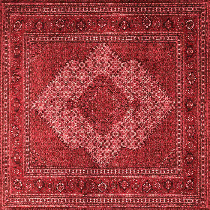 Machine Washable Persian Red Traditional Rug, wshtr1563red
