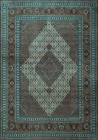 Persian Light Blue Traditional Rug, tr1563lblu