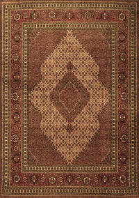 Persian Brown Traditional Rug, tr1563brn