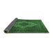 Sideview of Persian Emerald Green Traditional Rug, tr1563emgrn