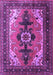 Machine Washable Persian Purple Traditional Area Rugs, wshtr1565pur