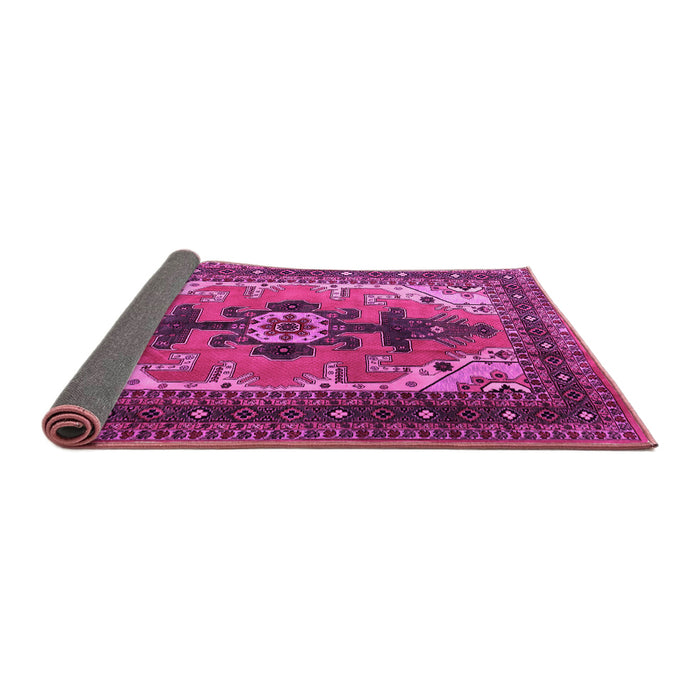 Sideview of Persian Pink Traditional Rug, tr1565pnk