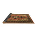 Sideview of Persian Brown Traditional Rug, tr1565brn