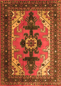 Persian Orange Traditional Rug, tr1565org