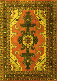 Persian Yellow Traditional Rug, tr1565yw