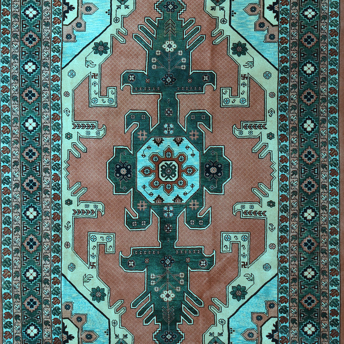 Persian Light Blue Traditional Rug, tr1565lblu