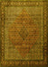 Persian Yellow Traditional Rug, tr1566yw