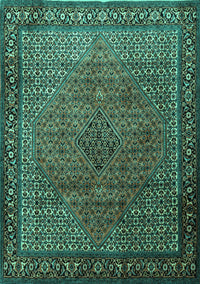 Persian Turquoise Traditional Rug, tr1566turq