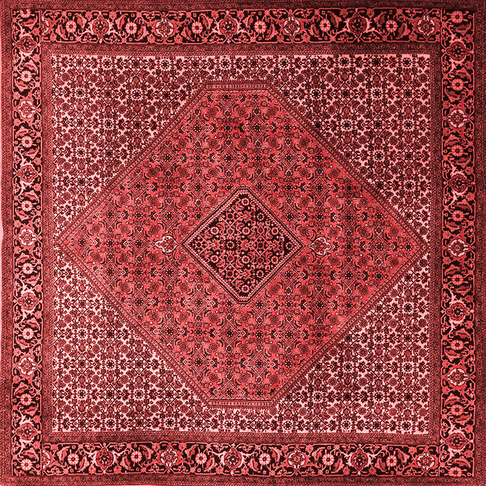 Machine Washable Persian Red Traditional Rug, wshtr1566red