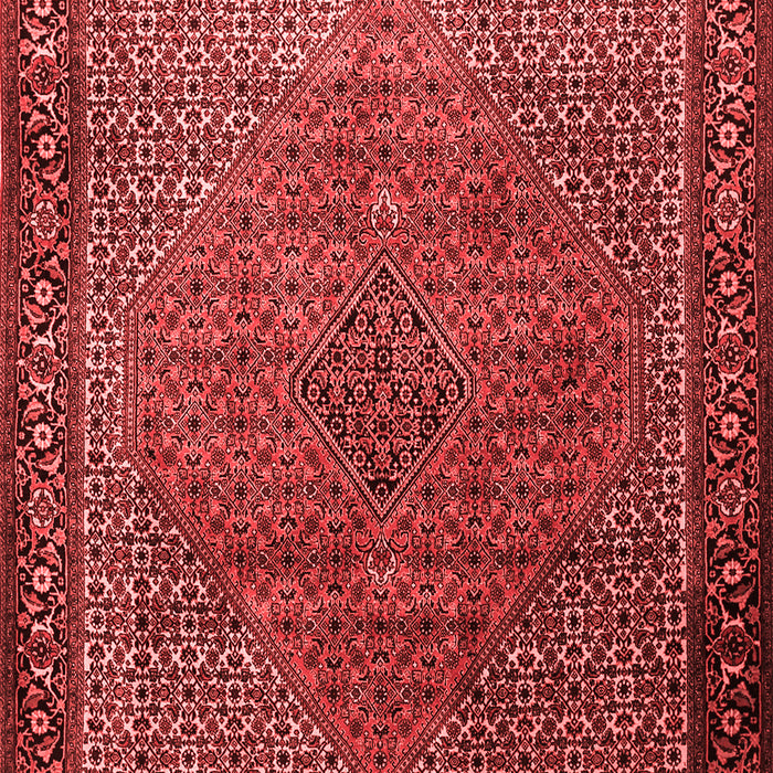 Machine Washable Persian Red Traditional Rug, wshtr1566red