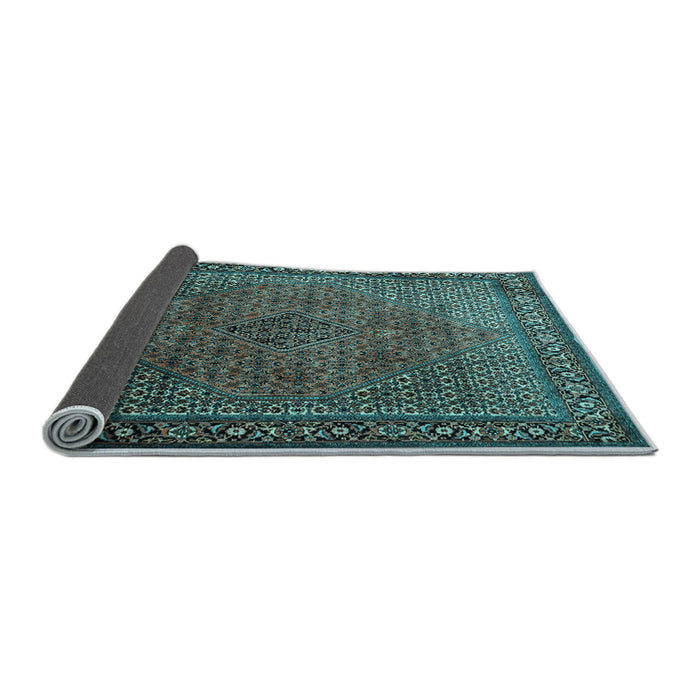 Sideview of Persian Light Blue Traditional Rug, tr1566lblu